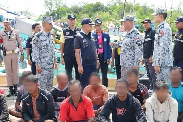 Royal Thai Navy seizes illegal Indonesian fishing boats off Phuket | News by Thaiger