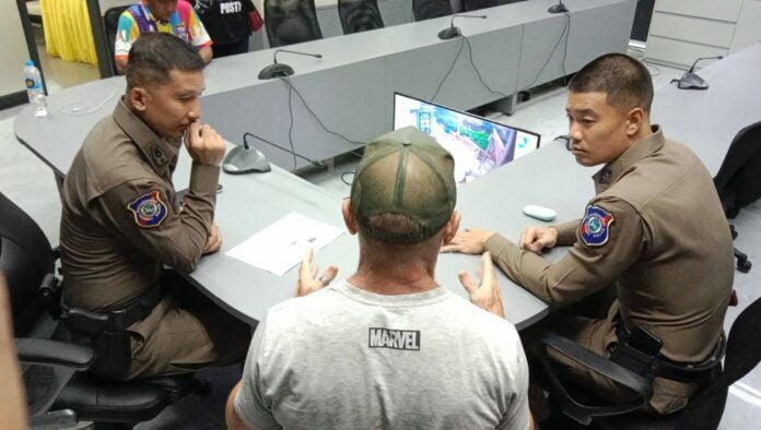 Aussie drunk smashes rescue booth in Pattaya, caught on CCTV | News by Thaiger