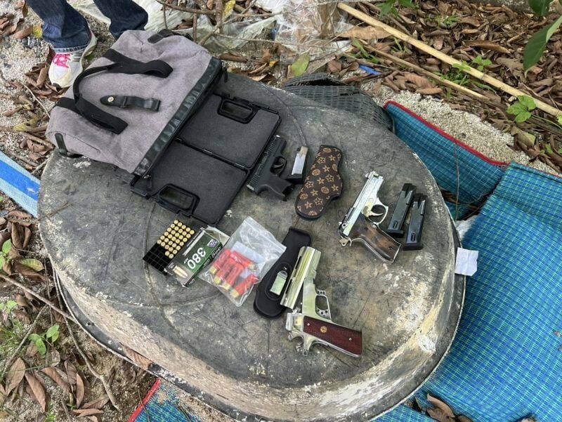 Phuket youths arrested for reckless beach gunfire (video) | News by Thaiger
