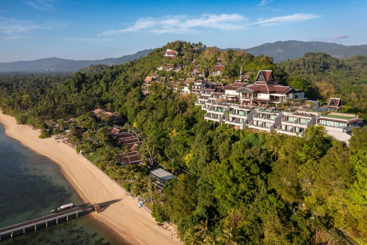 Aerial view of the InterContinental Samui