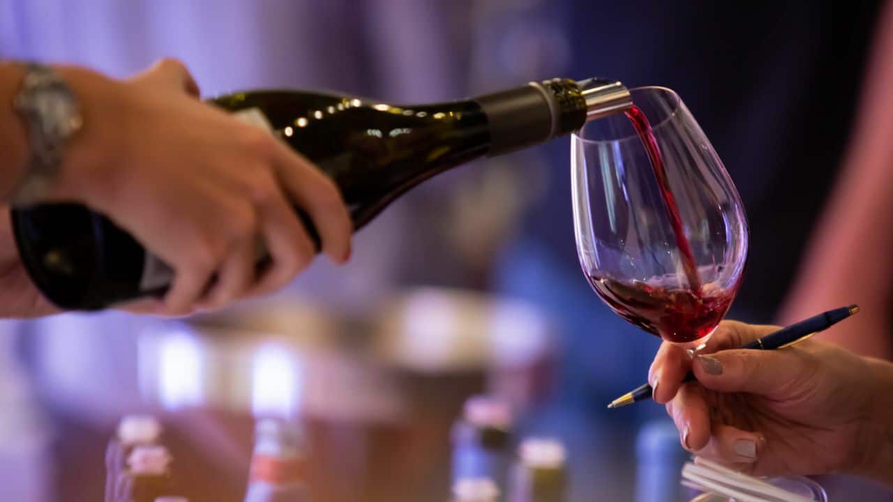 Wine tasting night at Aloft Bangkok