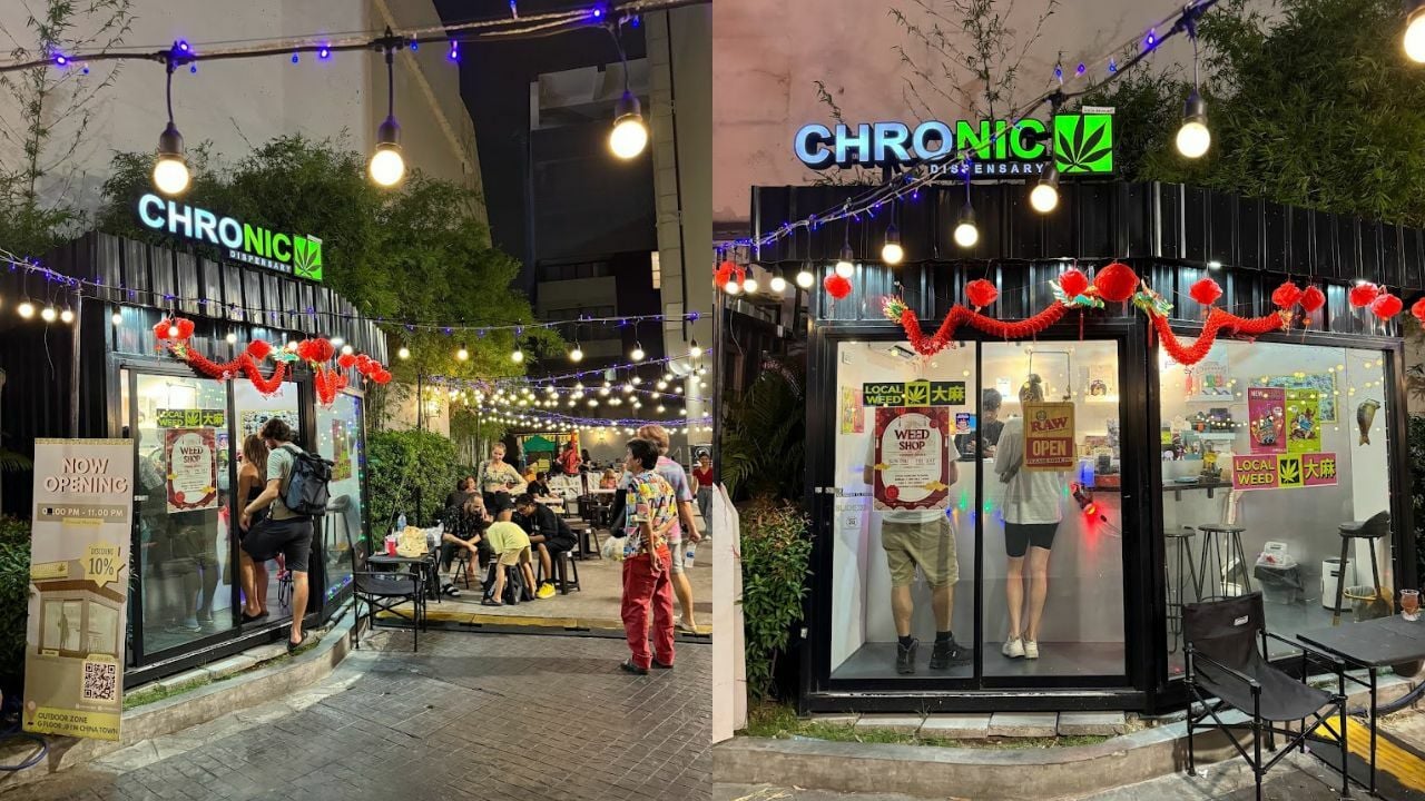 Chronic Dispensary, a weed shop in Chinatown
