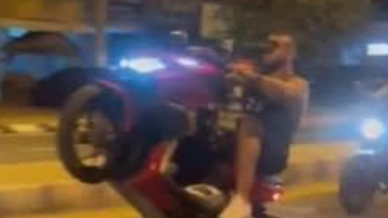 Australian man jailed for 15 days for motorcycle wheelie in Phuket
