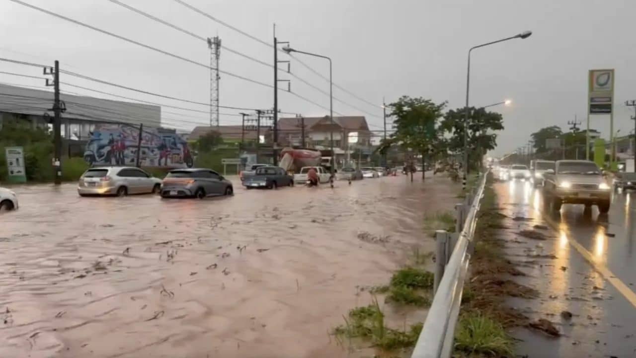 Flood in Surat Thani