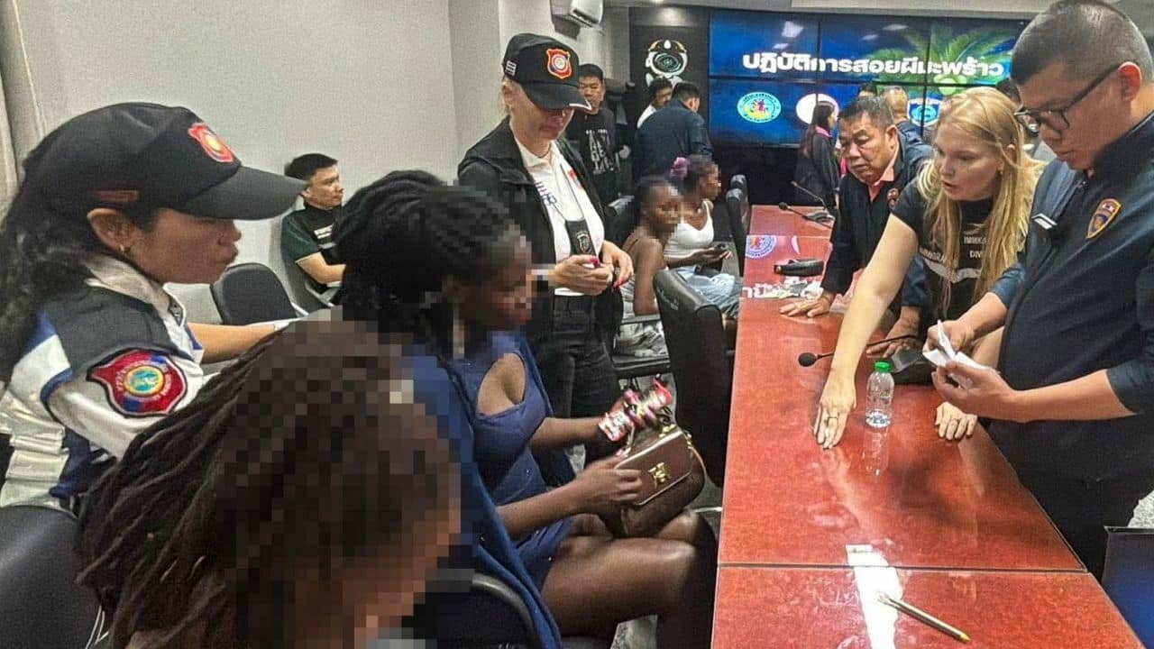 Foreign prostitutes arrested in Pattaya
