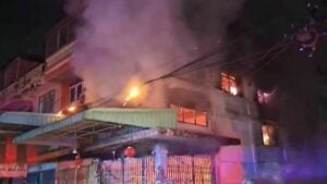Laotian woman dies in Bangkok house fire, 4 others escape safely