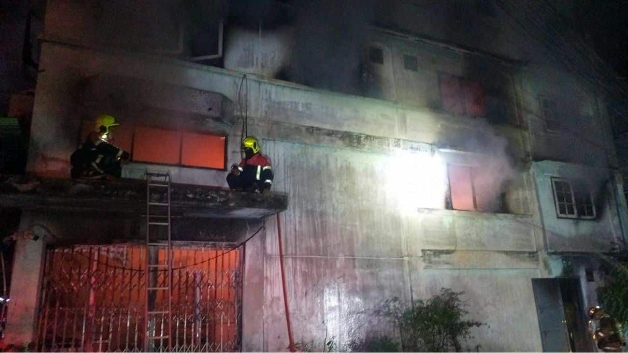 Fire kills Laotian woman in Bangkok