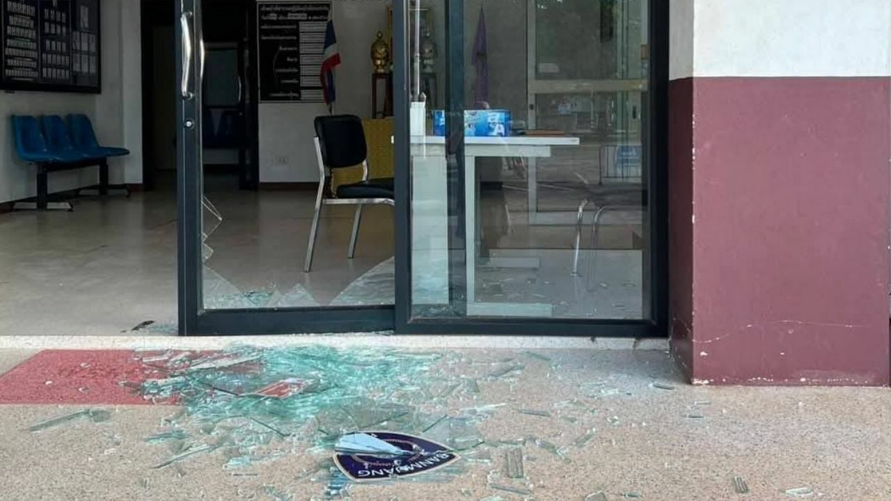 Thai man shot for trying to hurt policeman