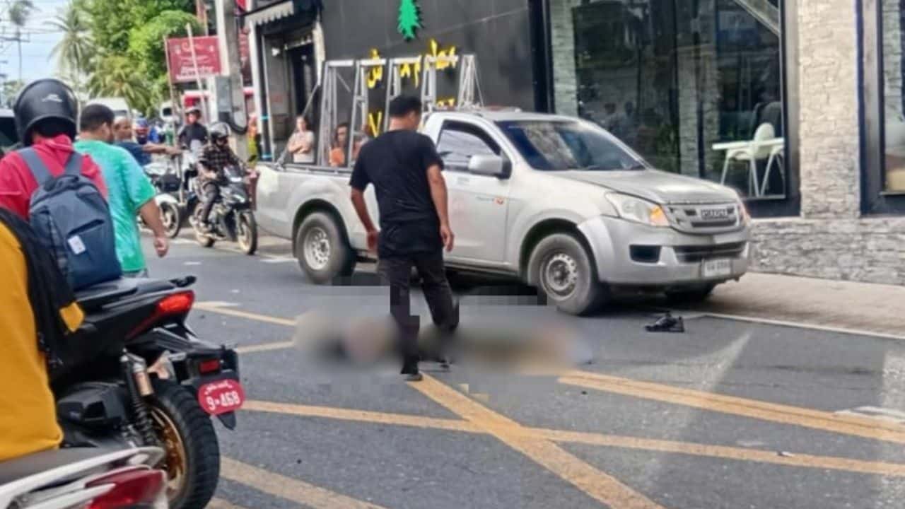 Thai motorcyclist and Italian passenger seriously injured