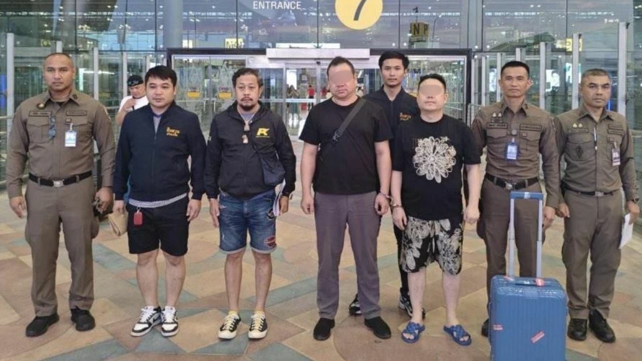 Thai police transitional money laundering crackdown