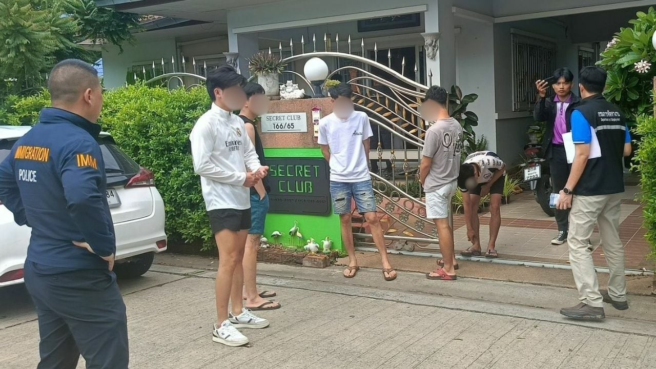 Crackdown on gay prostitution in Khon Kaen Spa