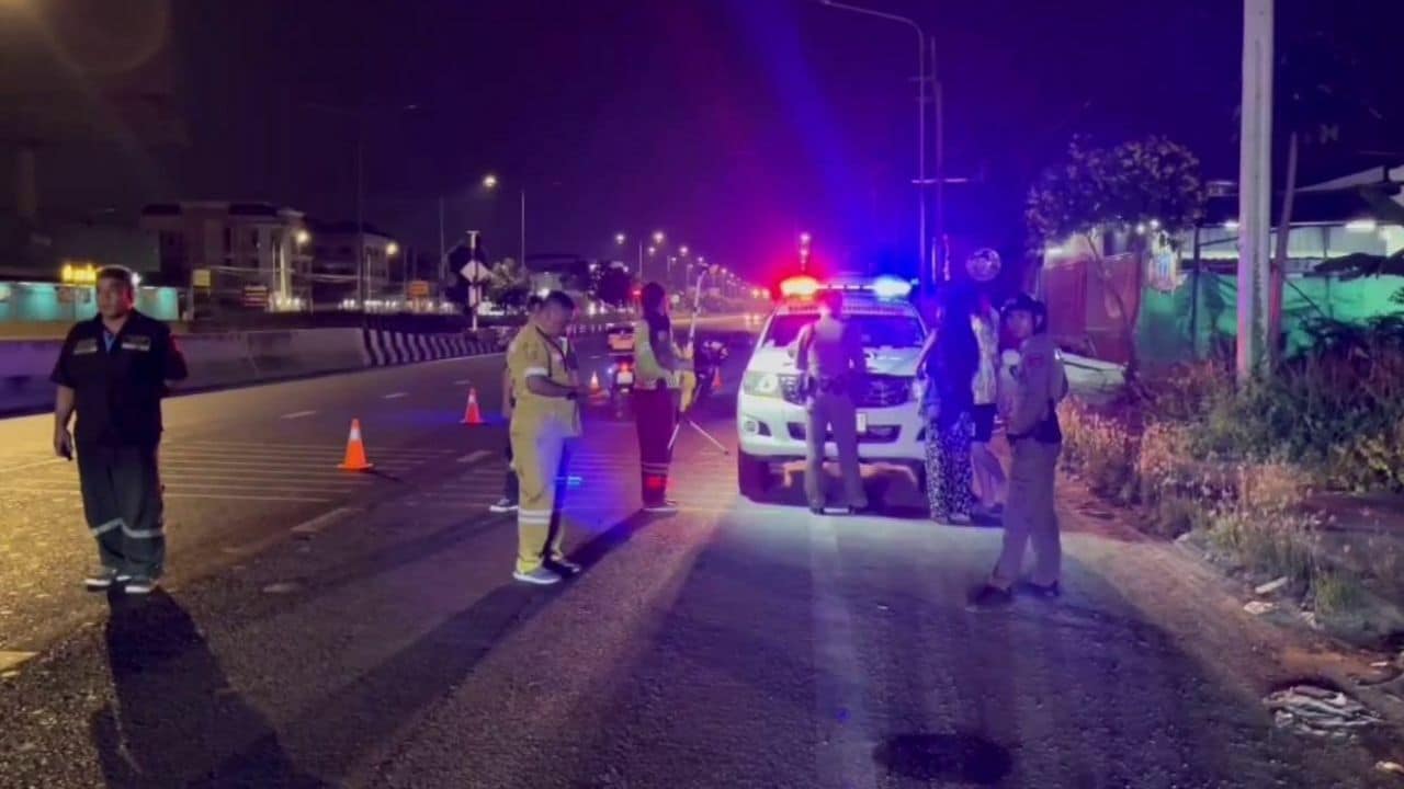 Thai female motorcyclist dies after being tailgated