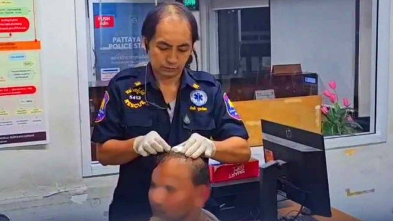 Pattaya transwoman strikes Indian tourist after alleged theft