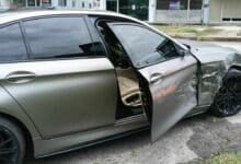 Drunk foreign BMW driver crashes in Phang Nga, tries to bribe police
