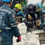 House collapses over 4 construction workers during demolition