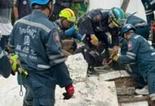 House collapses over 4 construction workers during demolition