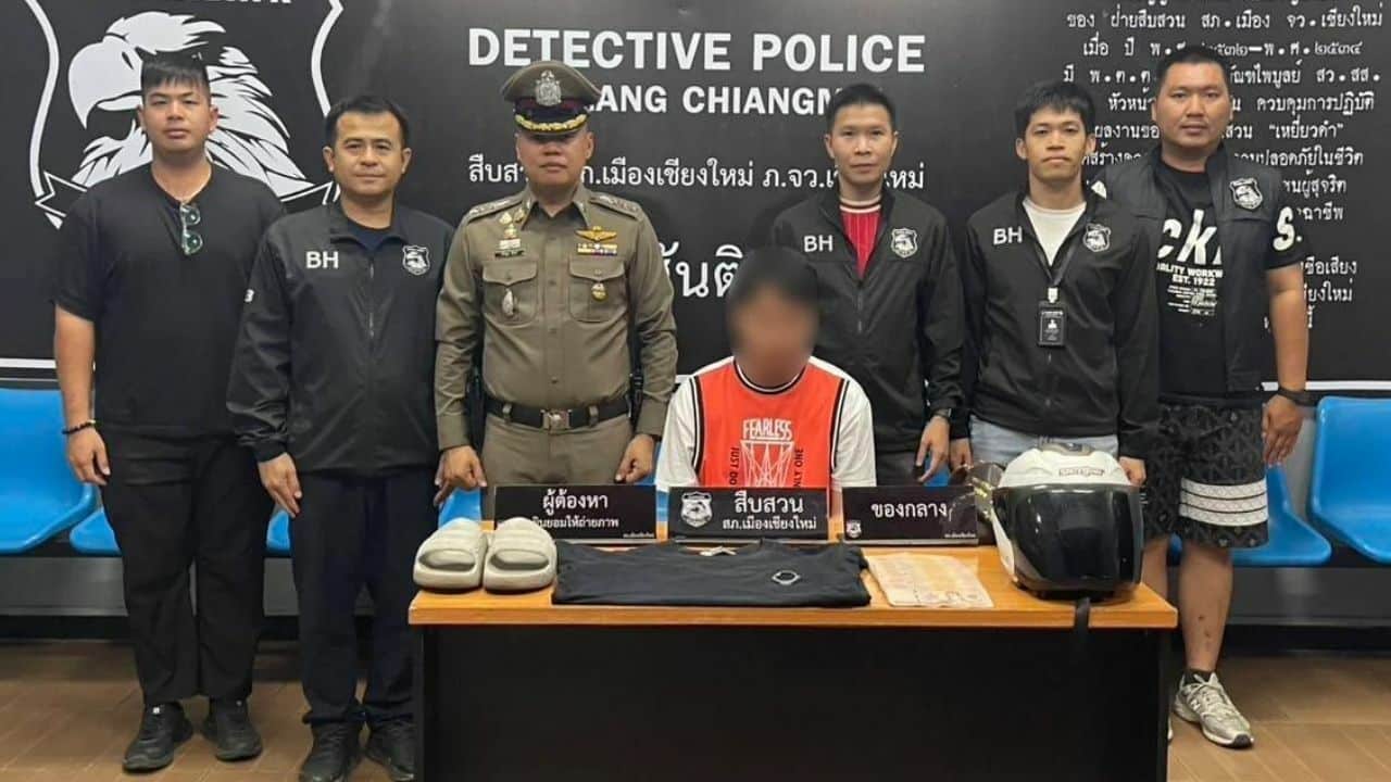 Malaysian gambler arrested in Chiang Mai for robbery