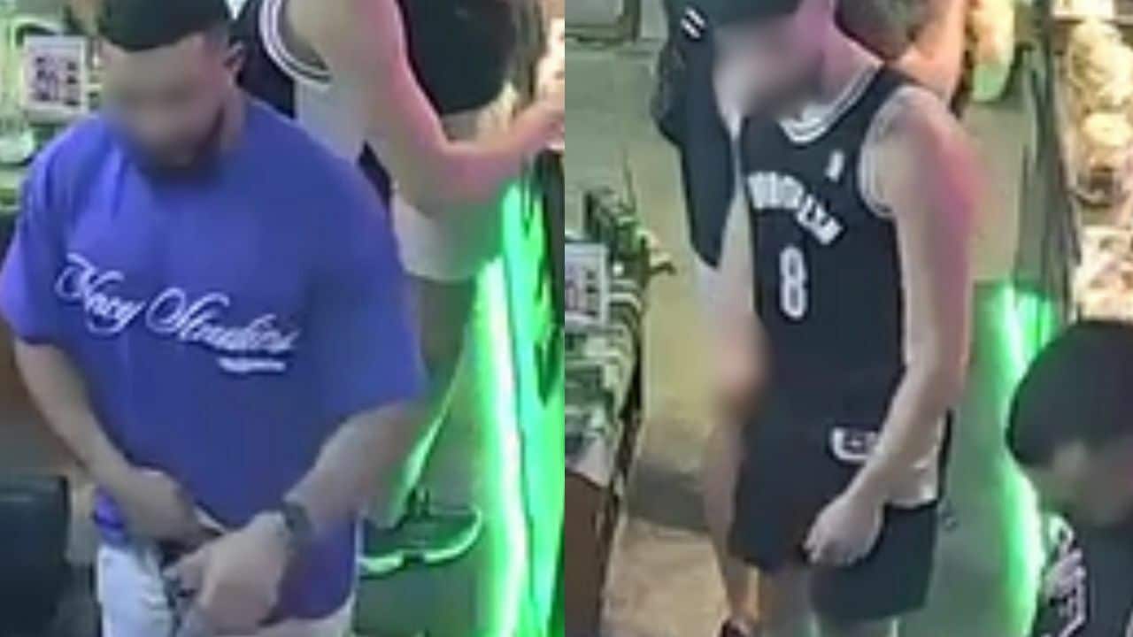 Foreign tourist steals cannabis