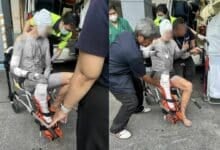Concrete panels fall from Pattaya condo, injuring Australian man