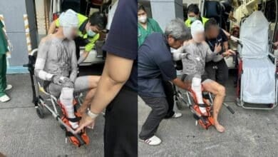 Concrete panels fall from Pattaya condo, injuring Australian man
