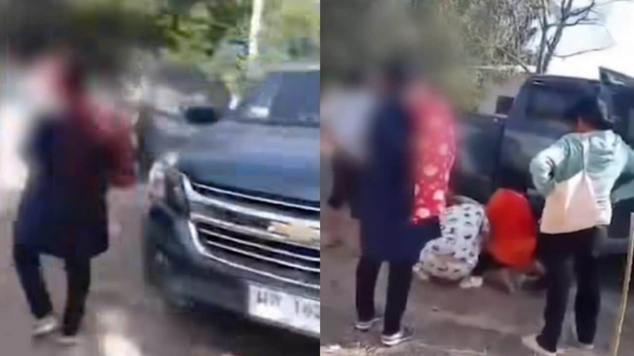 Wife grabs cheating husband by the penis to stop cash dash