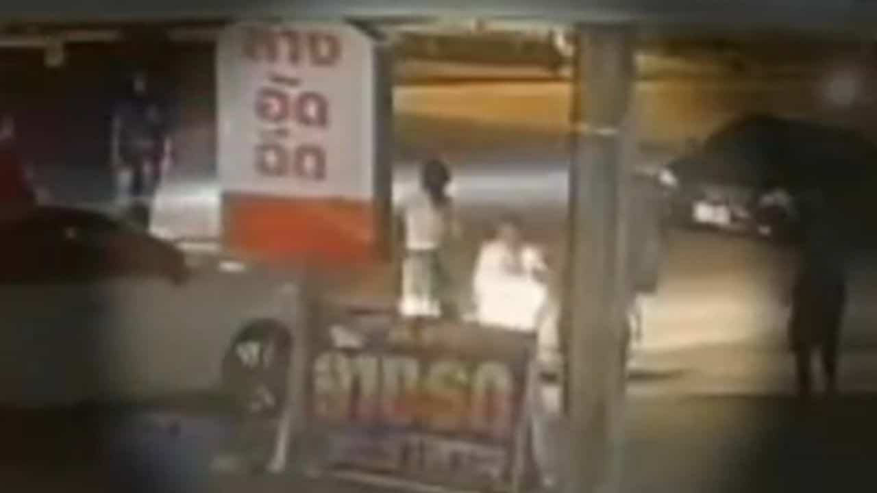 Thai woman rams ex-husband’s car over missing funds for children