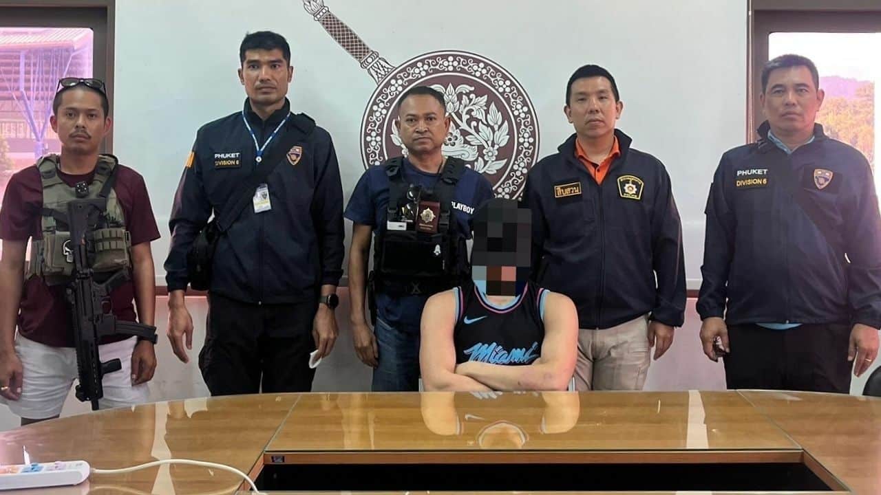 Austrian man arrested for theft in Phuket