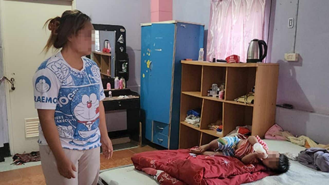 Thai mother seeks new family for son