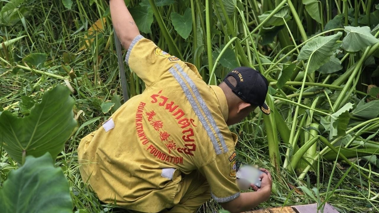 Search continues on mother who abandons baby in Samut Prakan