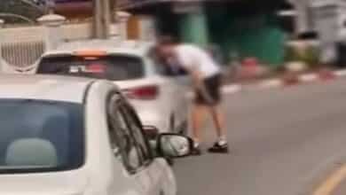 Foreign man slaps Phuket taxi driver and rams van in separate incidents