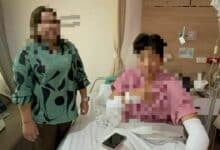 Thai tomboy hospitalised after sedan driver rams and assaults her