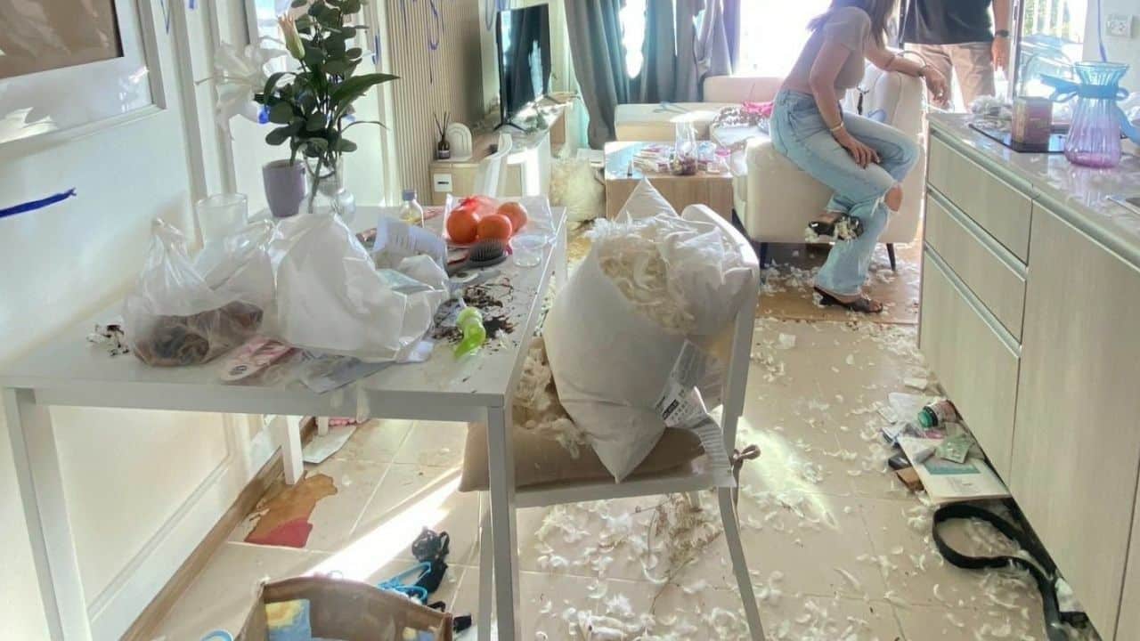 Phuket condo vandalised over deposit dispute