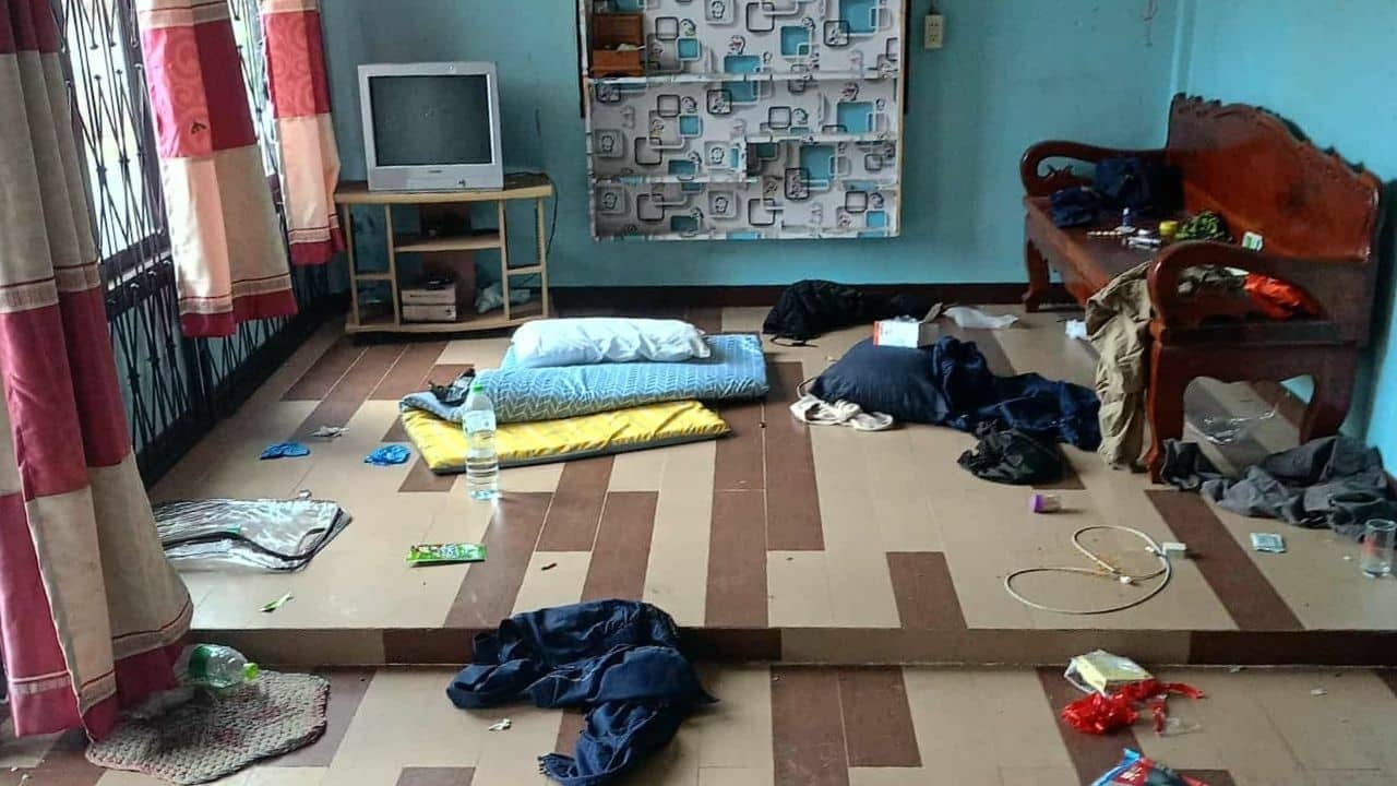 Chinese tenants flee without paying and leave mess behind