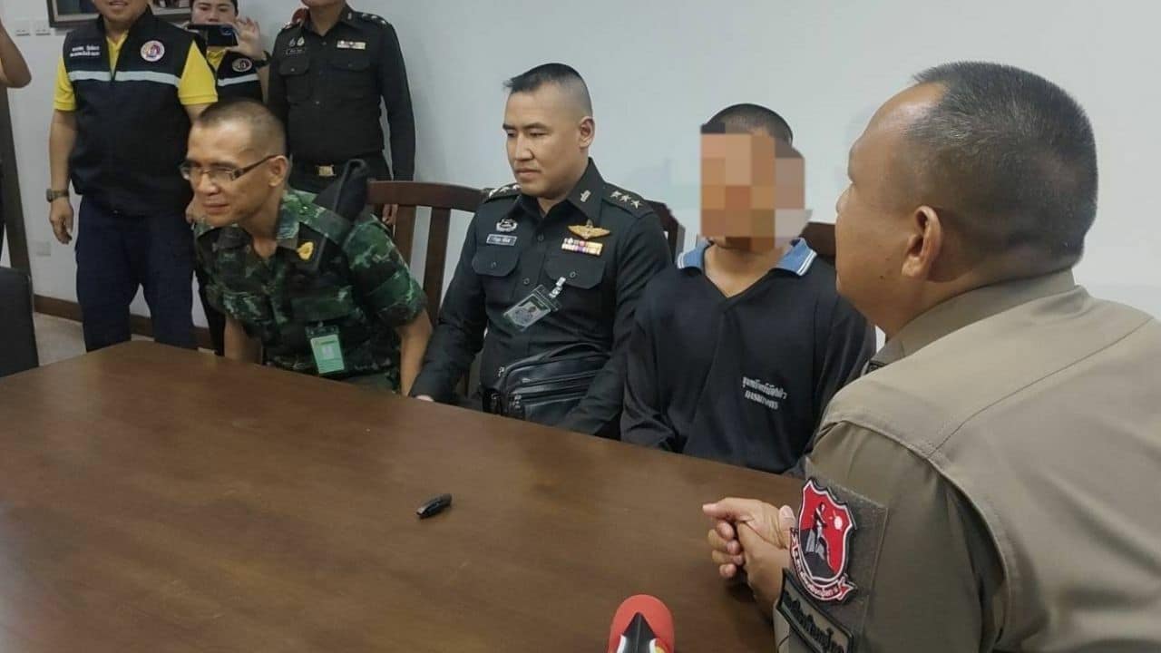 Thai conscript arrested for attacking ex-girlfriend