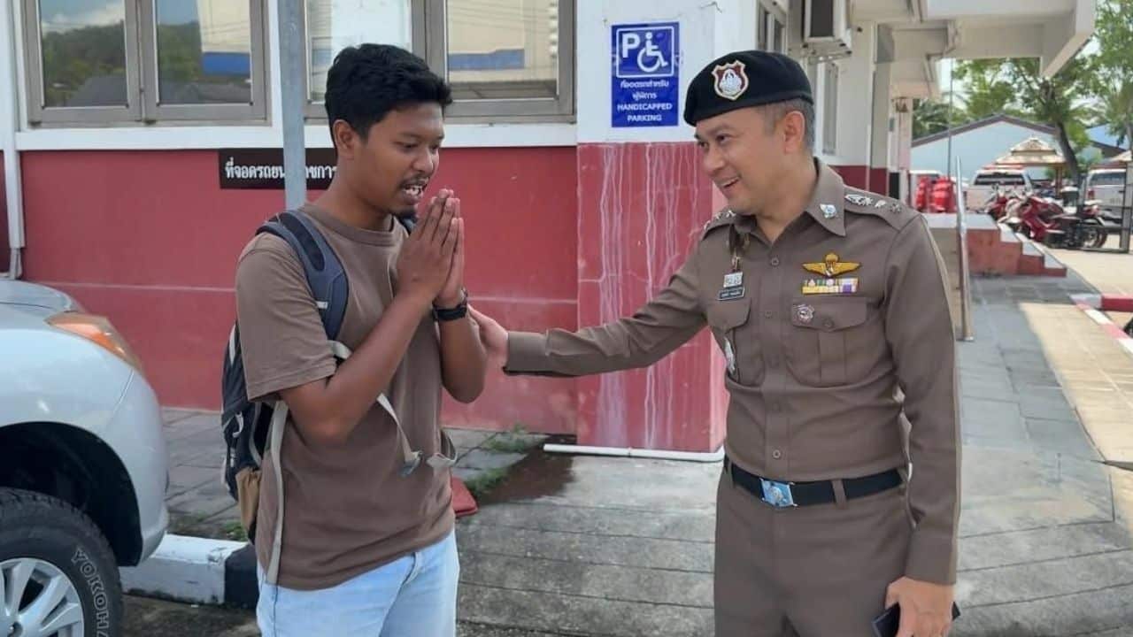 Thai man lost motorcycle to Israeli man