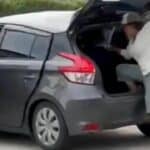Phuket driver forces wife into boot to make room for tourists