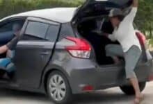 Phuket driver forces wife into boot to make room for tourists