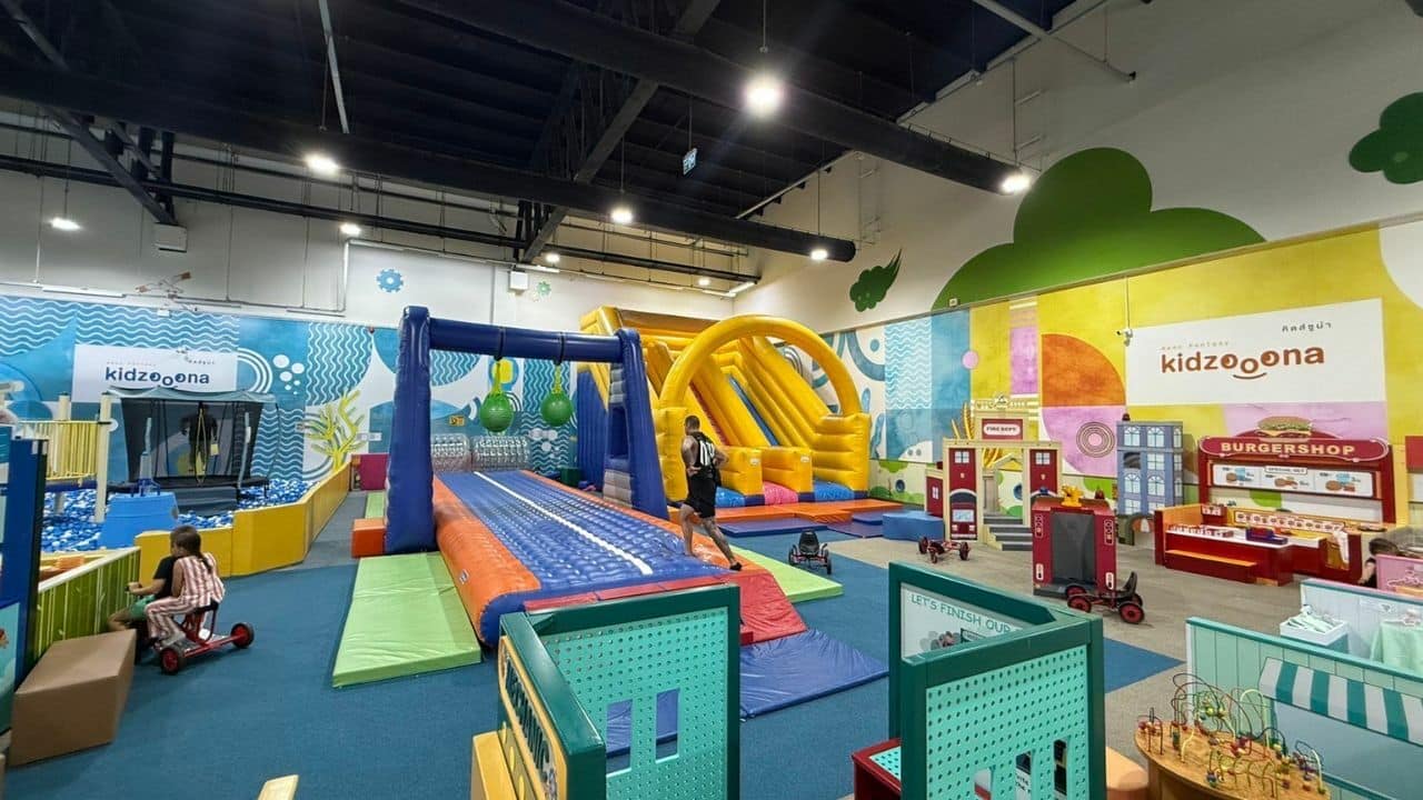 Family-friendly activites at Kidzooona, Jungceylon Patong, Phuket shopping mall
