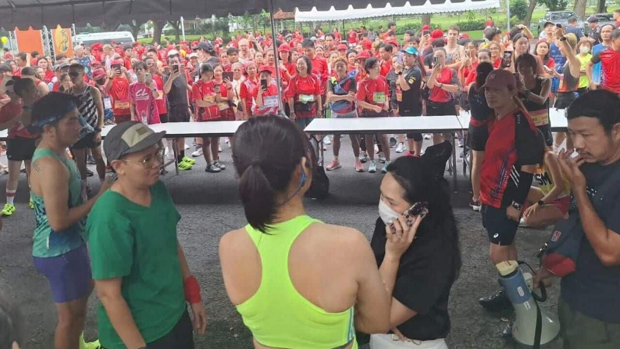Scam marathon event Bangkok