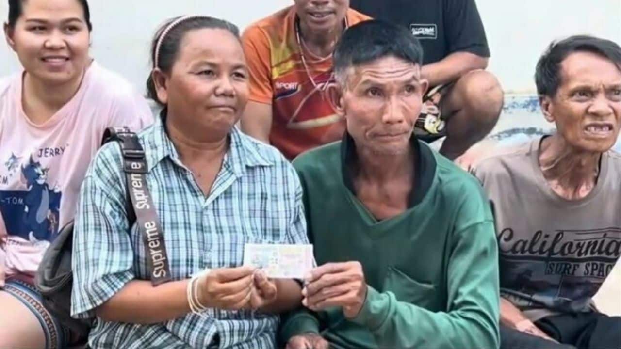 Jackpot! Sisaket couple clears debt with Thai lottery win