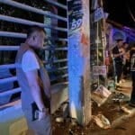 Mum and son fling onto road after Pattaya motorbike crash