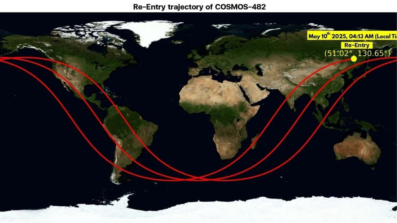 Soviet space junk could skim Thailand, experts warn