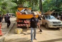 Illegal beach bars bulldozed in Phuket tourist crackdown