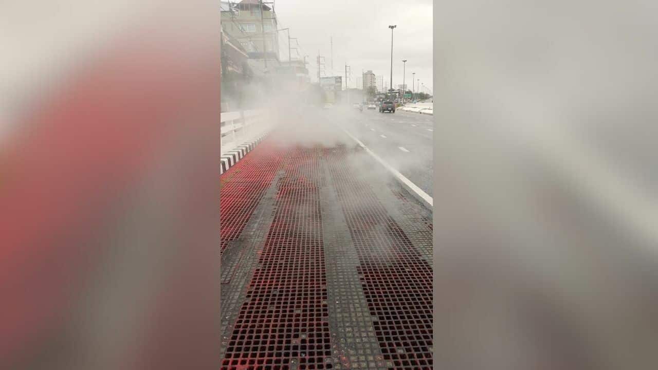 North Pattaya bridge blaze sparks safety crackdown