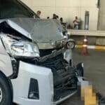 Runaway van slams into 4 taxis outside Phuket Airport
