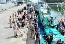 Royal Thai Navy seizes illegal Indonesian fishing boats off Phuket