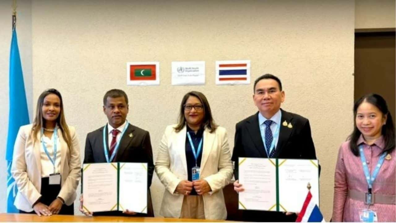 Thailand and Maldives seal health boost pact in Geneva