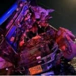 Overturned truck causes crude oil spill on Bangkok road