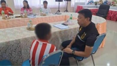 Udon Thani boy flees home from alleged abuse by father (video)