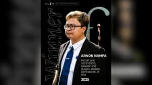 Thai lawyer jailed for lese majeste wins global human rights award